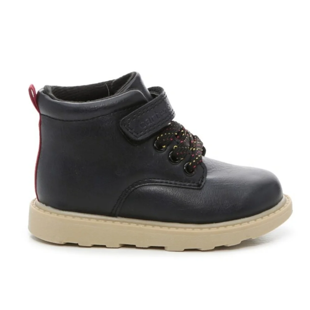 NIB Kids Toy Boot Black Carter's Size 5 Toddler